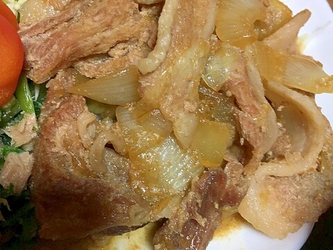 豚肉と玉ねぎのスタミナ焼き